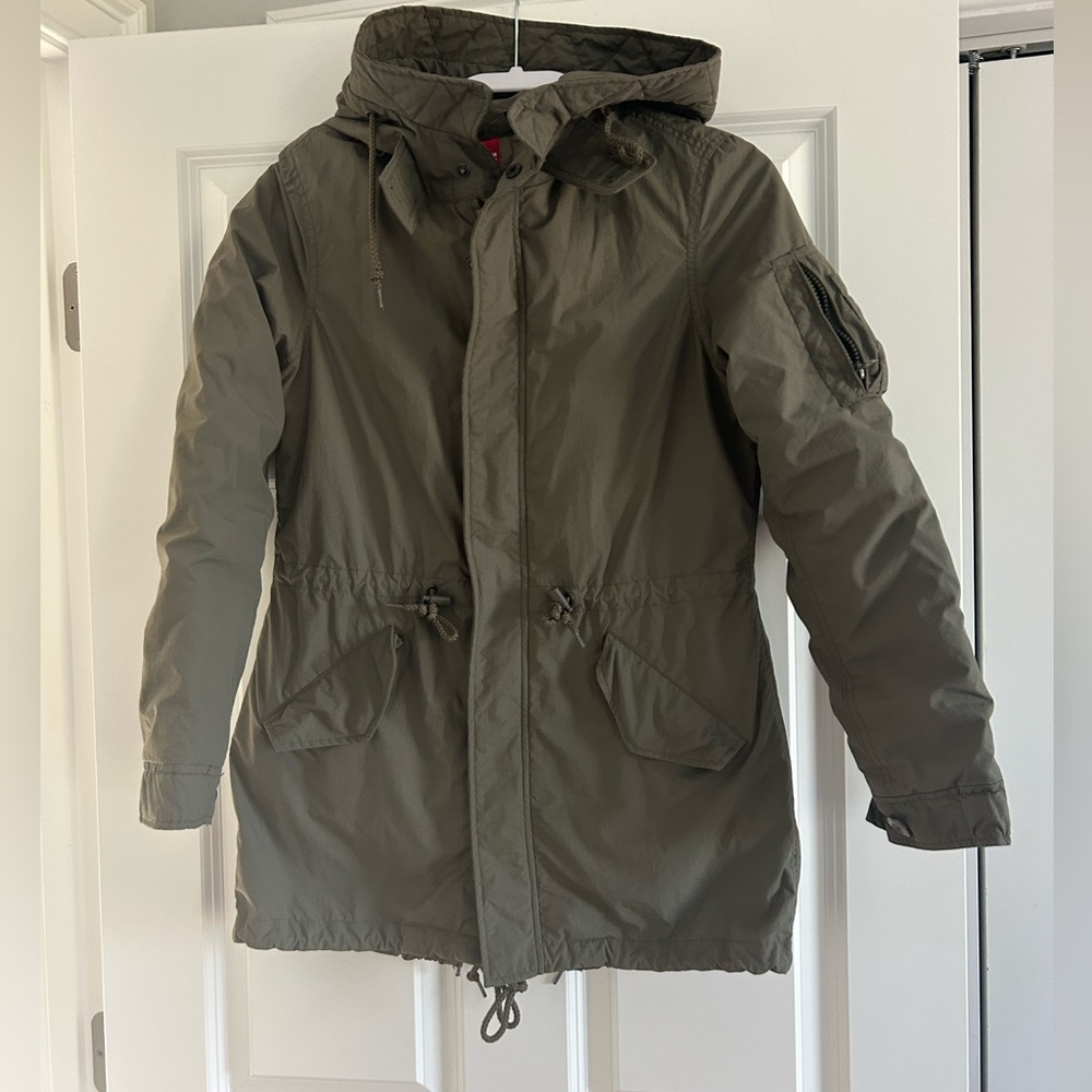 Alpha Industries Olive Parka XS